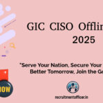 GIC CISO Offline Form 2025