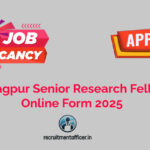 IIT Kharagpur Senior Research Fellowship Online Form 2025