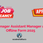 IRCON Manager Assistant Manager and More Offline Form 2025