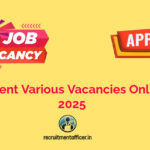 MSE Student Various Vacancies Online Form 2025