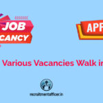 NIELIT Various Vacancies Walk in 2025