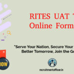 RITES UAT Tester Online Form 2025