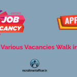 THSTI Various Vacancies Walk in 2025