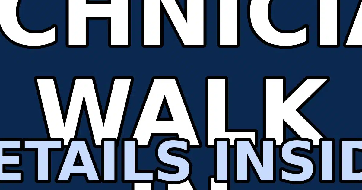actrec technician walk in 2025
