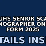 bfuhs senior scale stenographer online form 2025