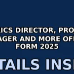 gmrics director project manager and more offline form 2025