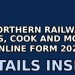 northern railway mts cook and more online form 2025
