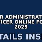 tifr administrative officer online form 2025