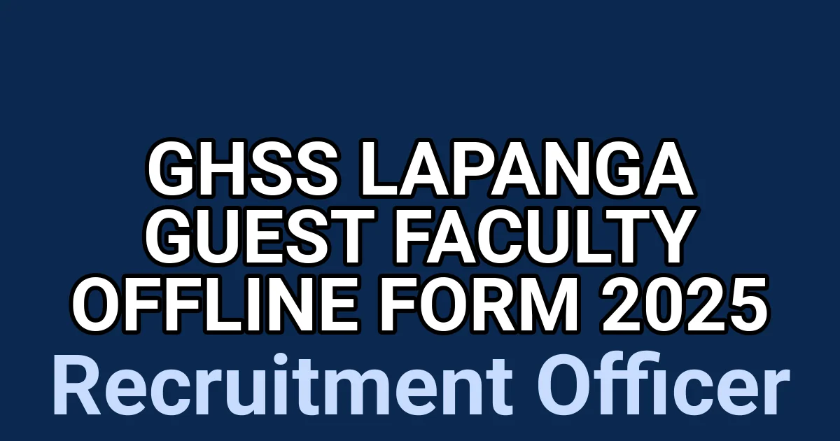 GHSS Lapanga Guest Faculty Offline Form 2025 1 tmp174tk 5m