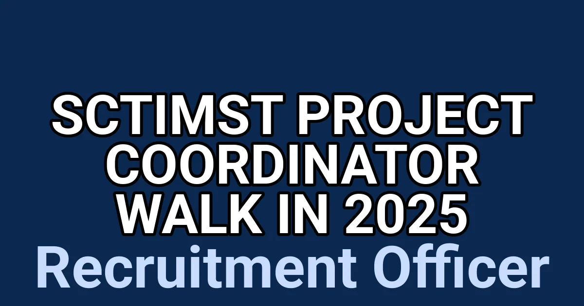 SCTIMST Project Coordinator Walk in 2025 1 tmp1gzpdv0t