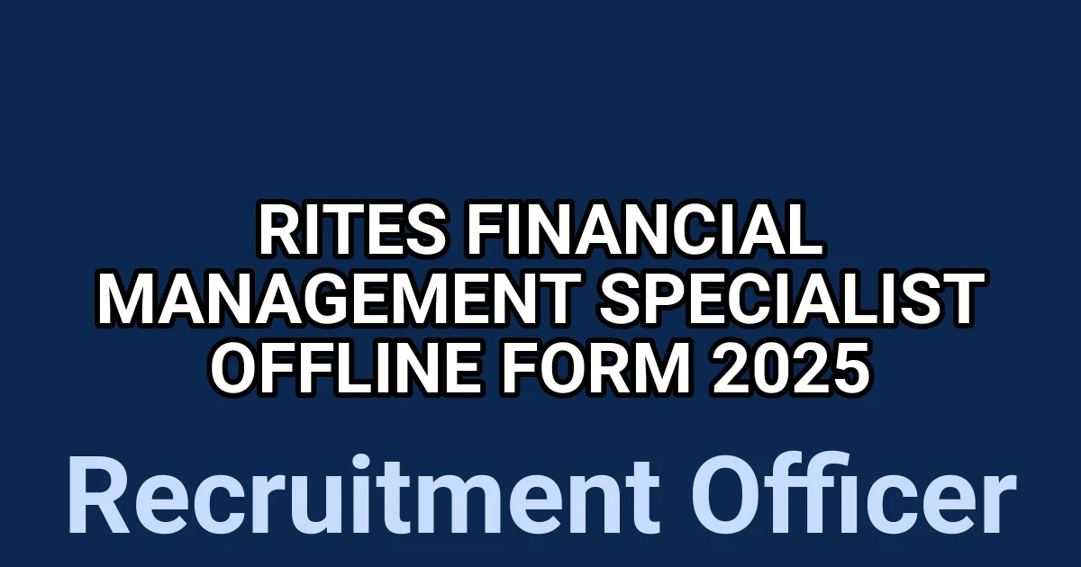 RITES Financial Management Specialist Offline Form 2025 1 tmp2s61rm1c