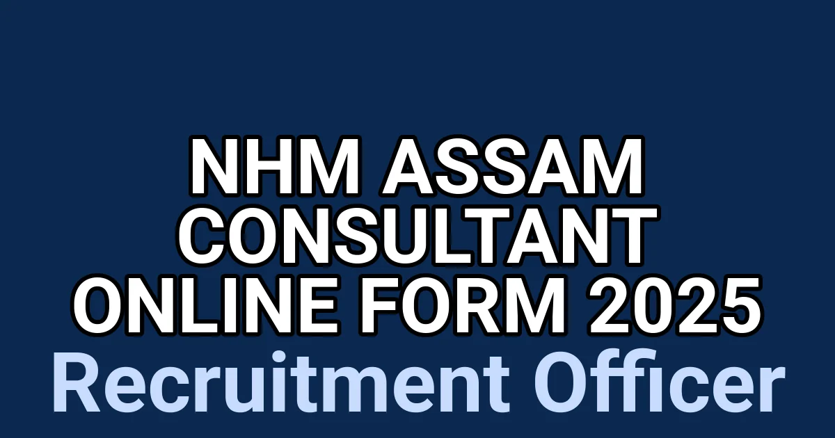 NHM Assam Consultant Online Form 2025 1 tmp4n3iut6k