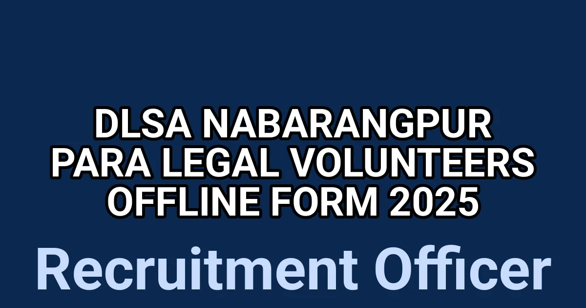 DLSA Nabarangpur Para Legal Volunteers Offline Form 2025 1 tmp4ru97n74