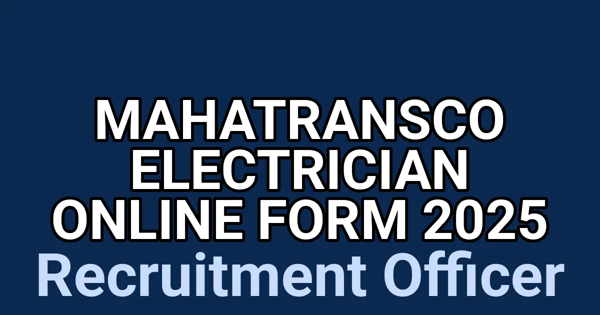 MAHATRANSCO Electrician Online Form 2025 1 tmp81spz0jz