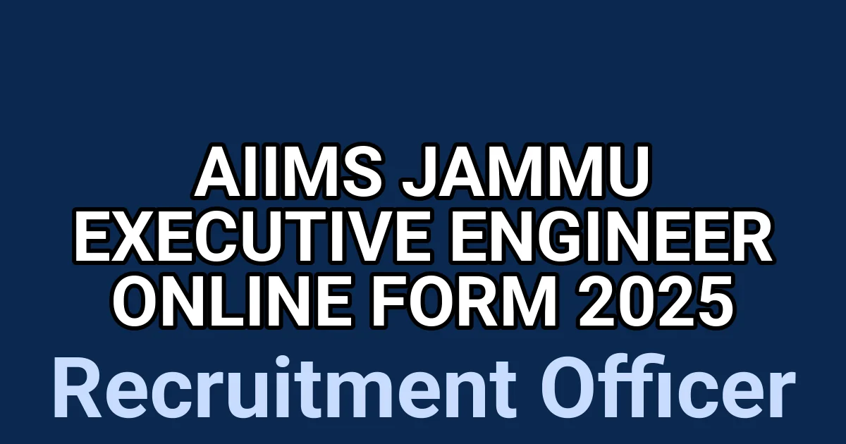 AIIMS Jammu Executive Engineer Online Form 2025 1 tmpigt4djyf