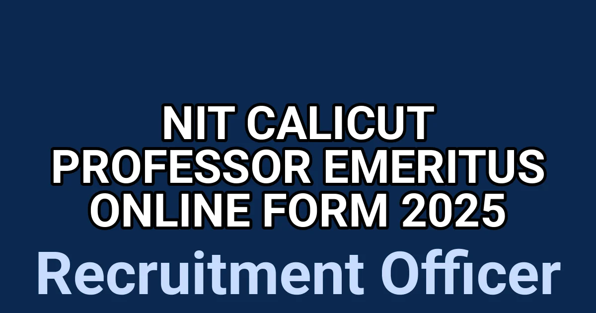 NIT Calicut Professor Emeritus Online Form 2025 1 tmpl3tf733e