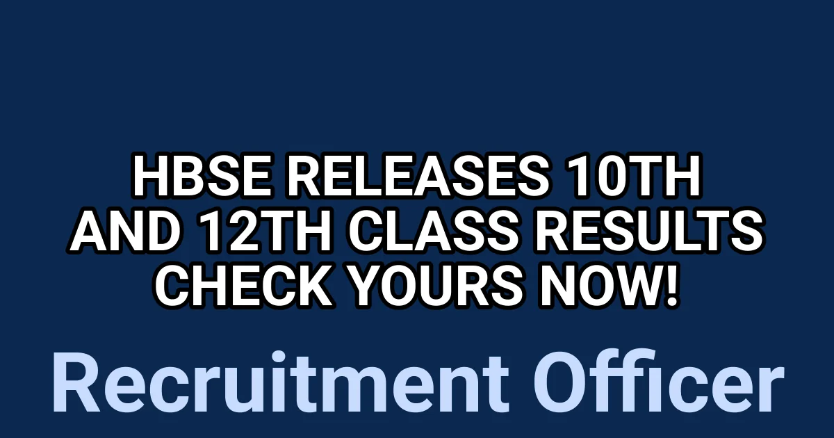 HBSE Releases 10th and 12th Class Results – Check Yours Now! 1 tmpo nydtzn