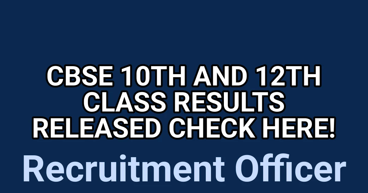 CBSE 10th and 12th Class Results Released – Check Here! 1 tmprzpeyg18