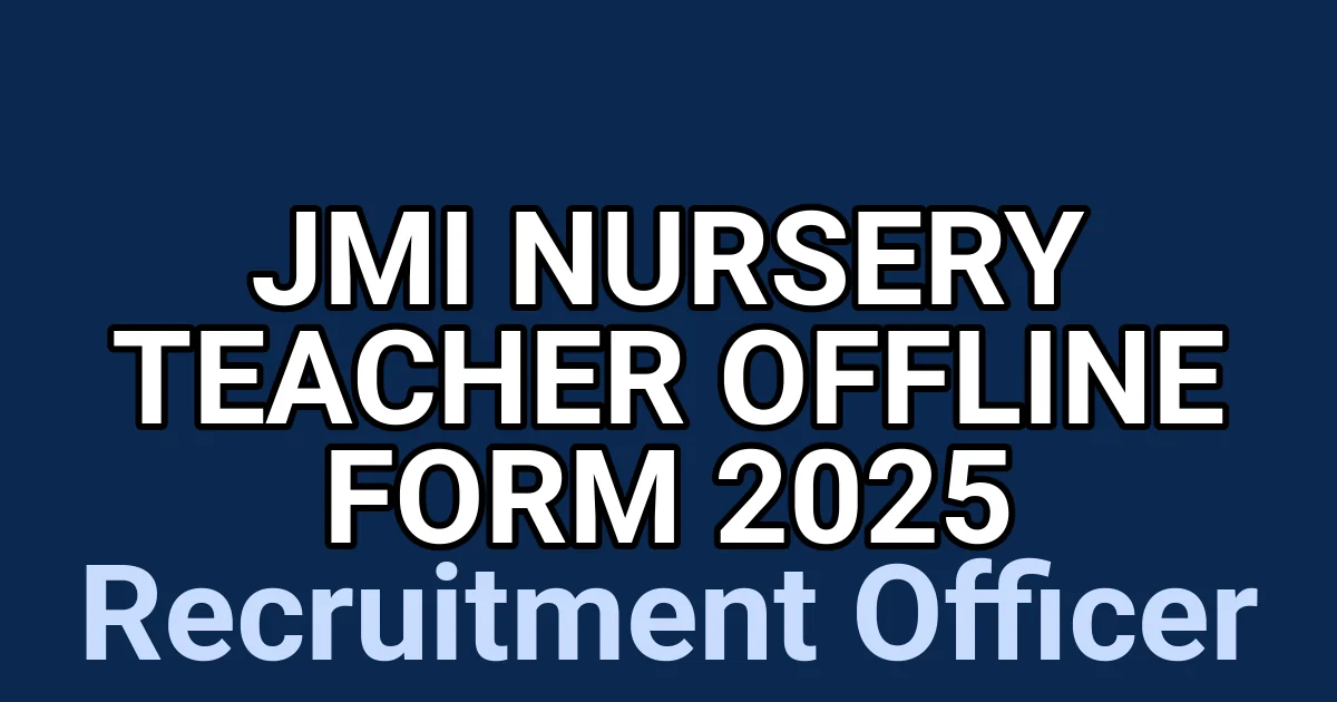 JMI Nursery Teacher Offline Form 2025 1 tmpt69fl88d