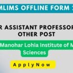 DRRMLIMS Tutor Assistant Professor and Other Offline Form 2025