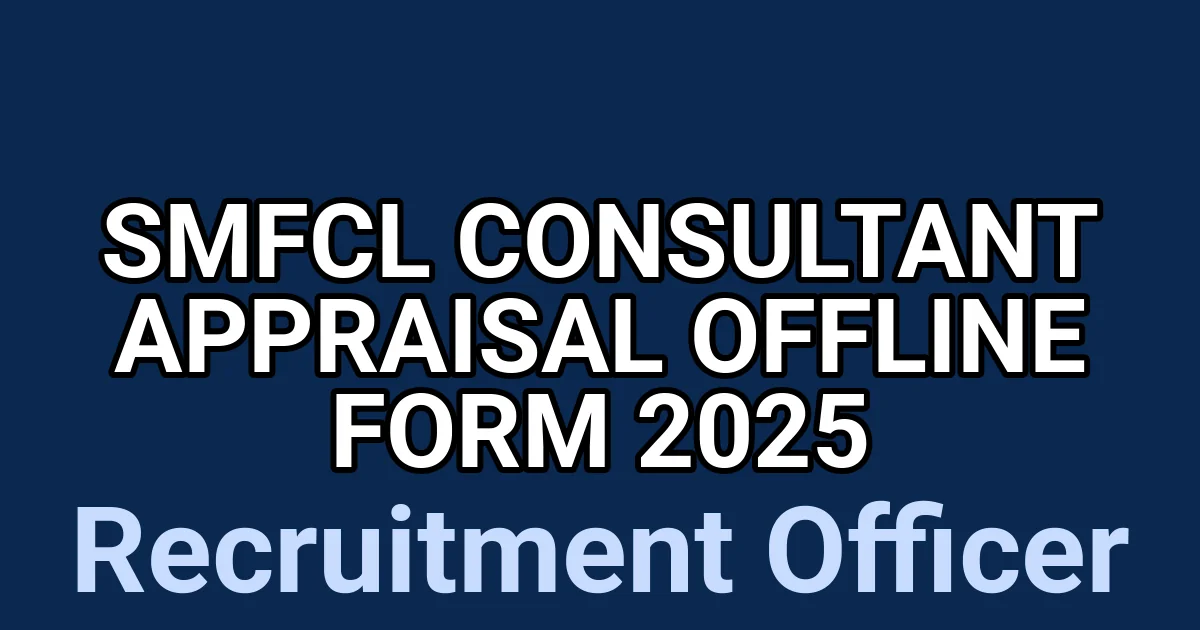 SMFCL Consultant Appraisal Offline Form 2025 1 tmp15umh6jn
