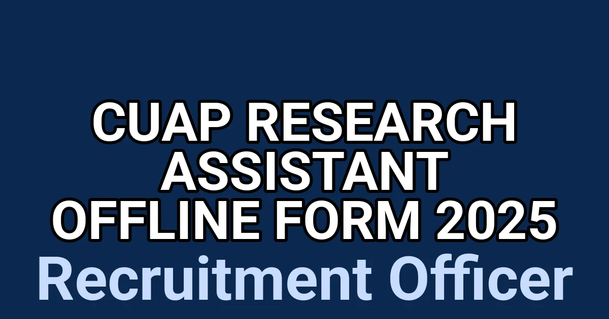 CUAP Research Assistant Offline Form 2025 1 tmp1hynekyu