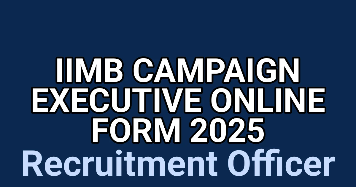 IIMB Campaign Executive Online Form 2025 1 tmp2ah3heh9