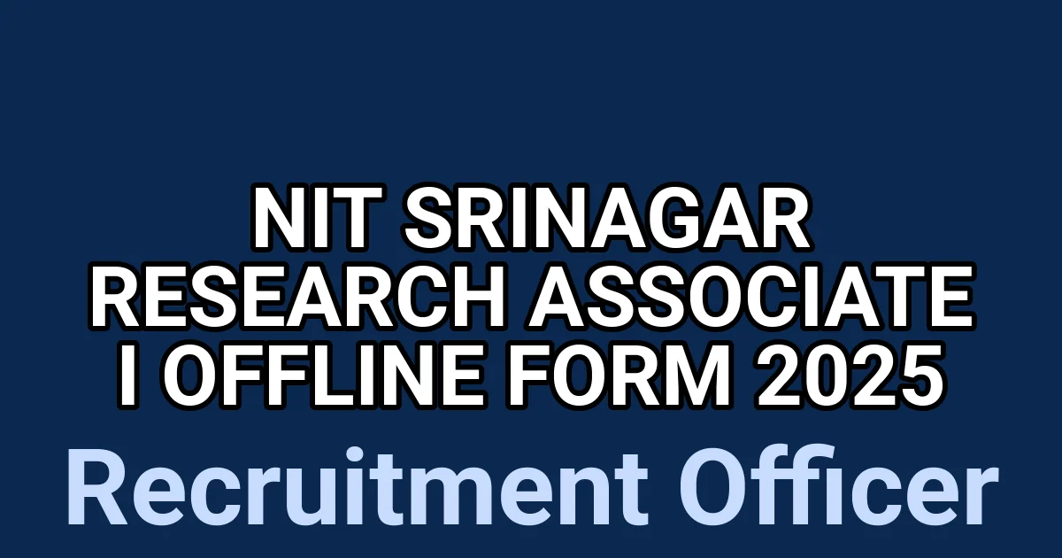 NIT Srinagar Research Associate I Offline Form 2025 1 tmp51m6qa51