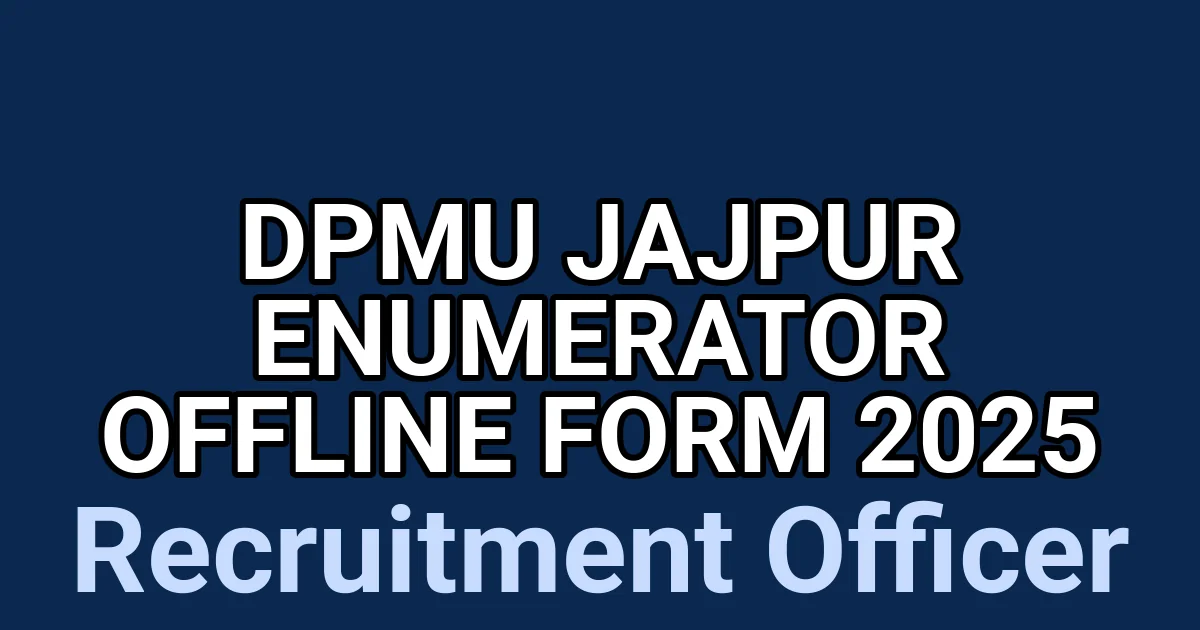 DPMU Jajpur Enumerator Offline Form 2025 1 tmpaeq6umkn