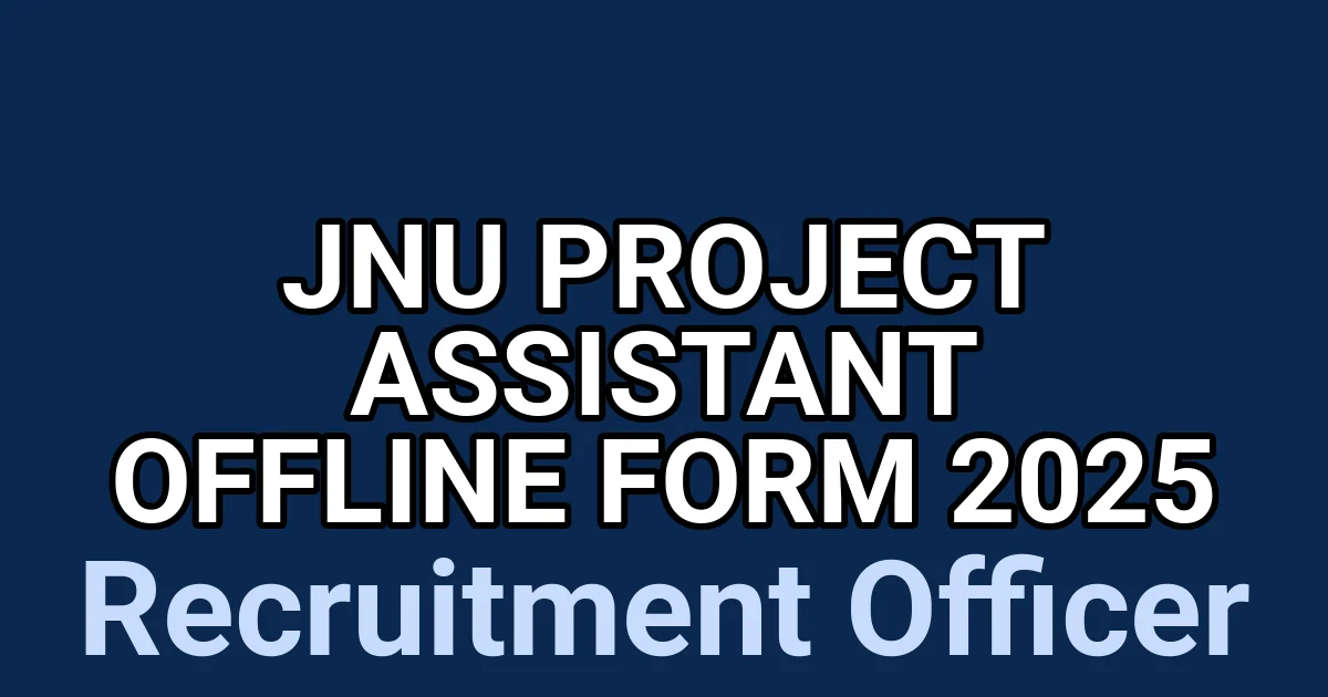 JNU Project Assistant Offline Form 2025 1 tmpb4so3n6k