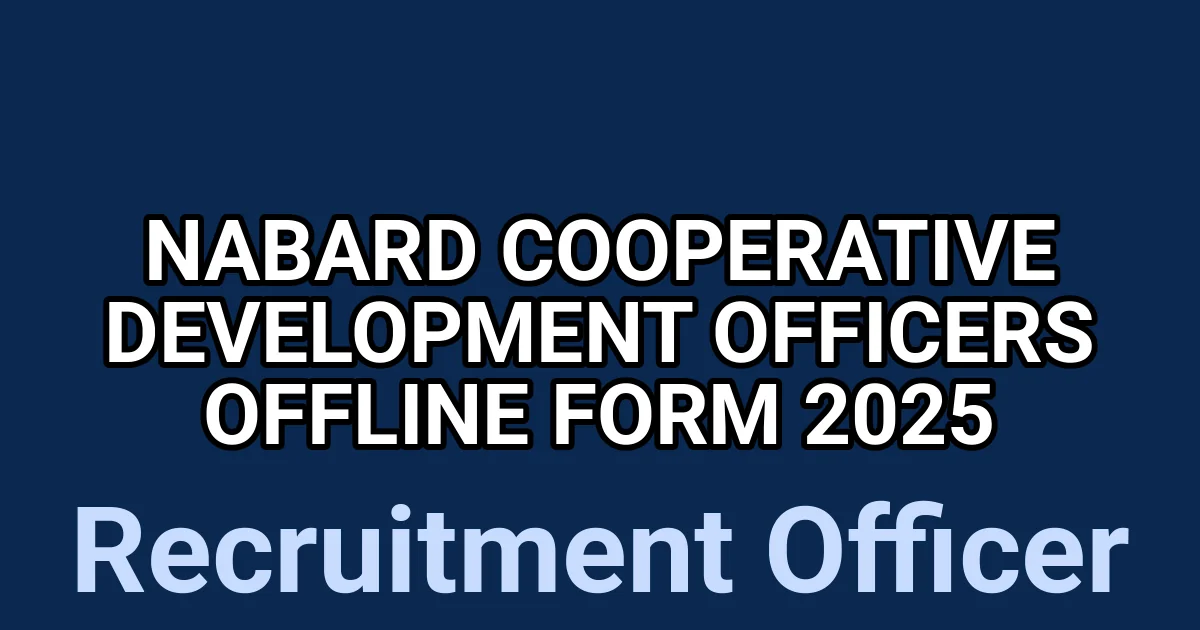 NABARD Cooperative Development Officers Offline Form 2025 1 tmpld6nwaof