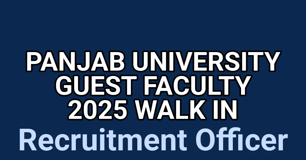 Panjab University Guest Faculty 2025 Walk in 1 tmpu58nkgth