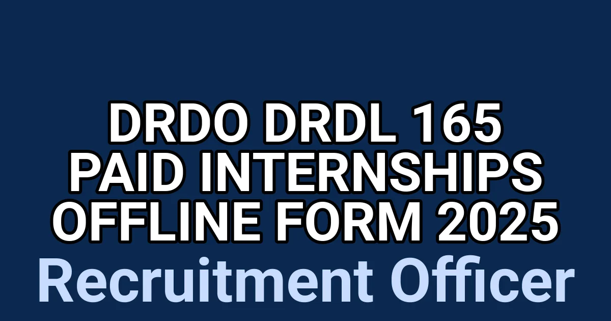 DRDO DRDL 165 Paid Internships Offline Form 2025 1 tmp7ts dkai