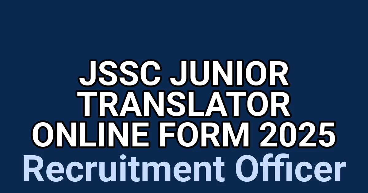 JSSC Junior Translator Online Form 2025 1 tmp7v swuae