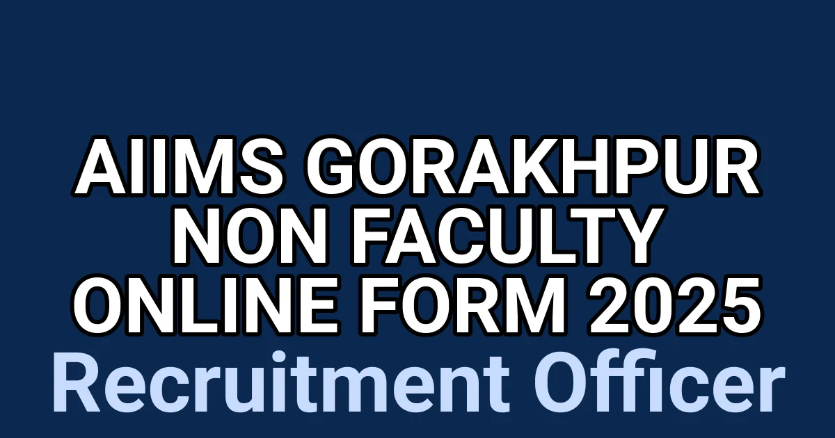 AIIMS Gorakhpur Non Faculty Online Form 2025 1 tmpvra0eo2a