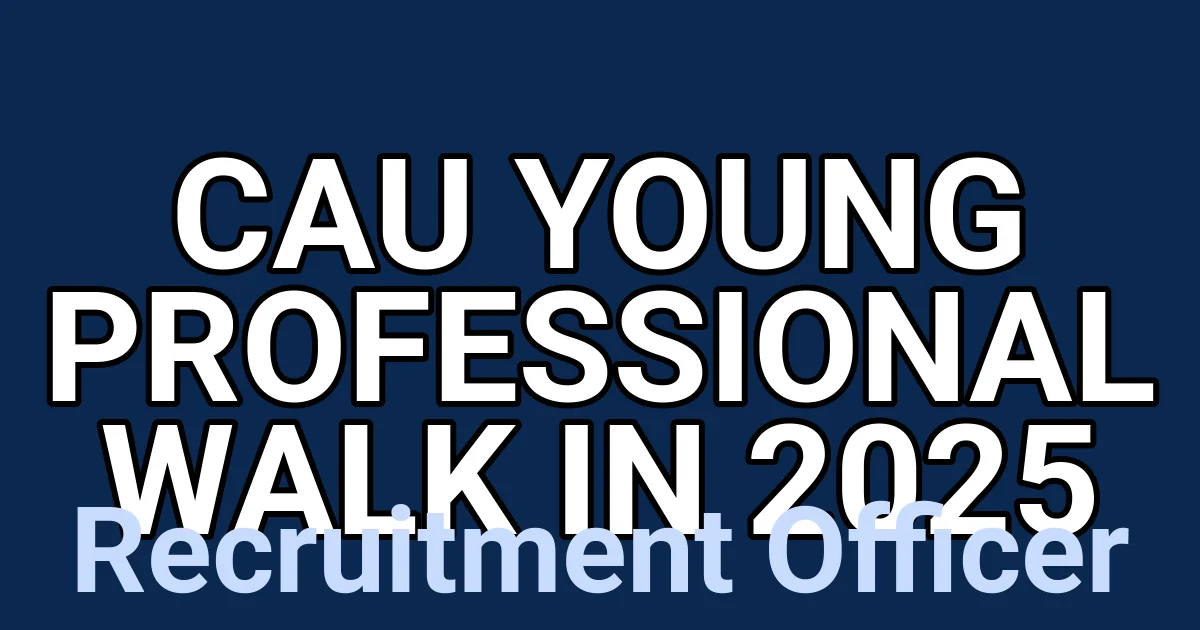 CAU Young Professional Walk in 2025 1 tmp0gtmcov7