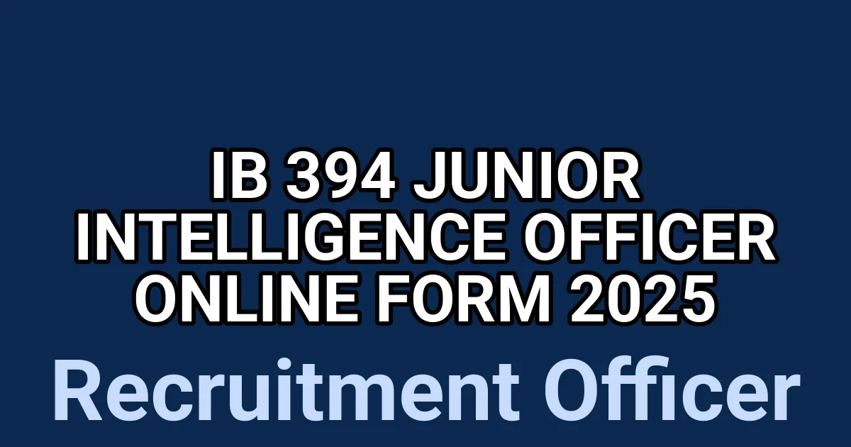 IB 394 Junior Intelligence Officer Online Form 2025 1 tmpe tu6ynk