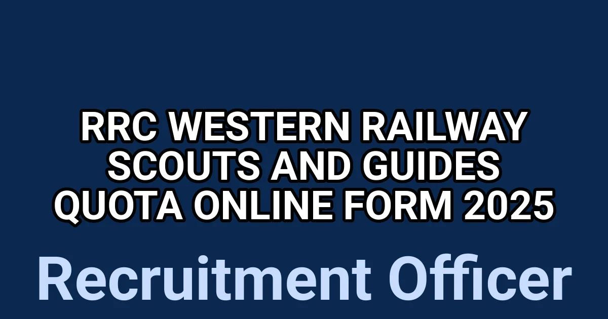 RRC Western Railway Scouts and Guides Quota Online Form 2025 1 tmp1vg1zeut