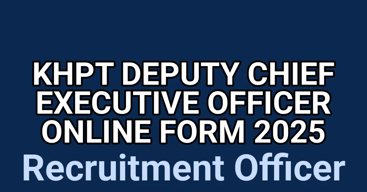 KHPT Deputy Chief Executive Officer Online Form 2025 1 tmp3deoekoa