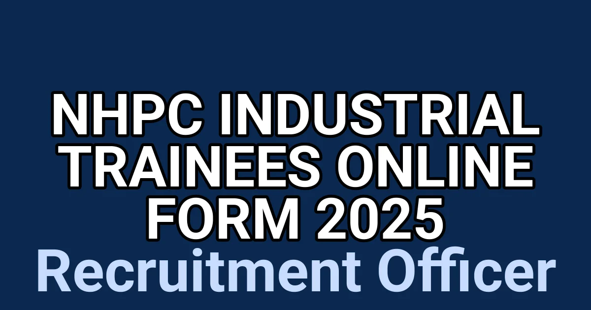 NHPC Industrial Trainees Online Form 2025 1 tmp3egw5dmi