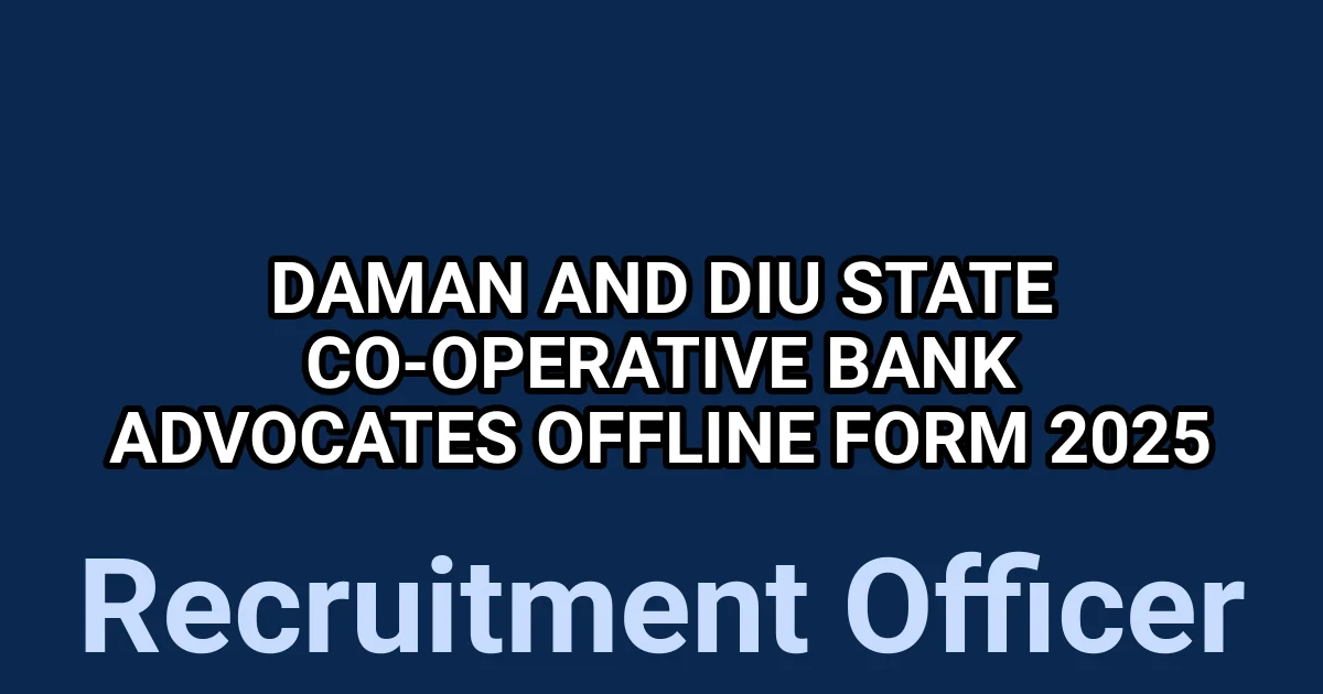 Daman and Diu State Co-operative Bank Advocates Offline Form 2025 1 tmp6vtdwof9