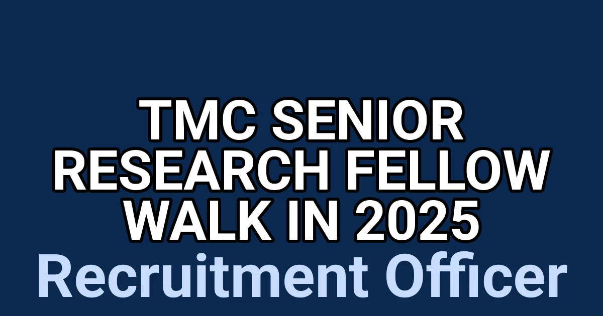 TMC Senior Research Fellow Walk in 2025 1 tmp71tclk1w