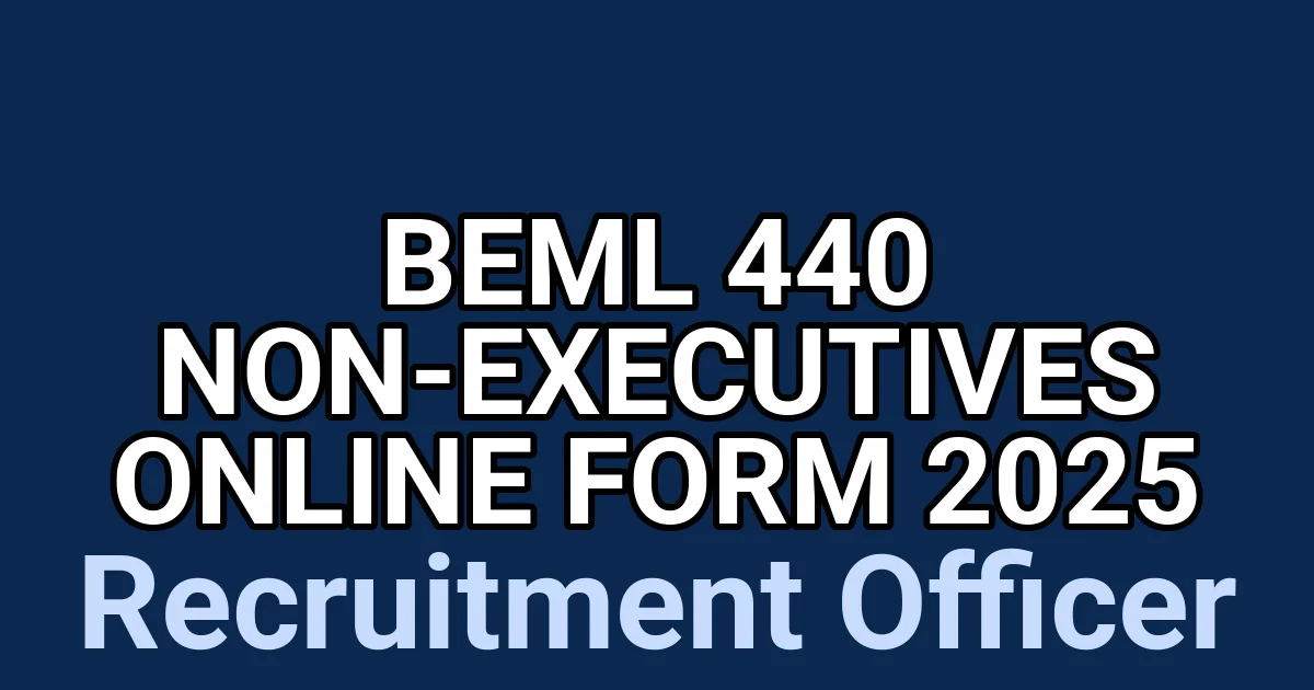 BEML 440 Non-Executives Online Form 2025 1 tmpj6iztb3b