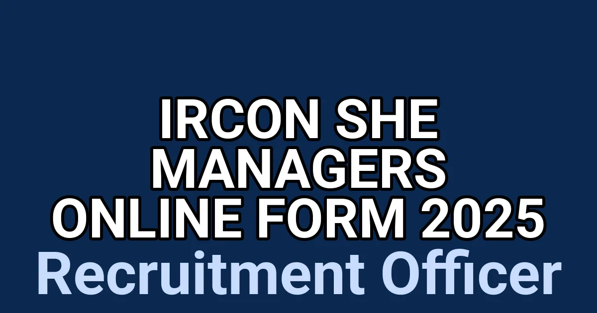 IRCON SHE Managers Online Form 2025 1 tmpkc9v2vv3