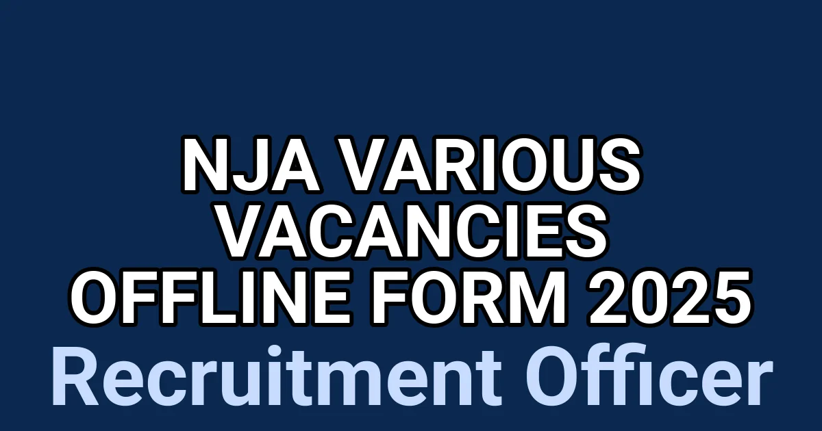 NJA Various Vacancies Offline Form 2025 1 tmpp v9fv82
