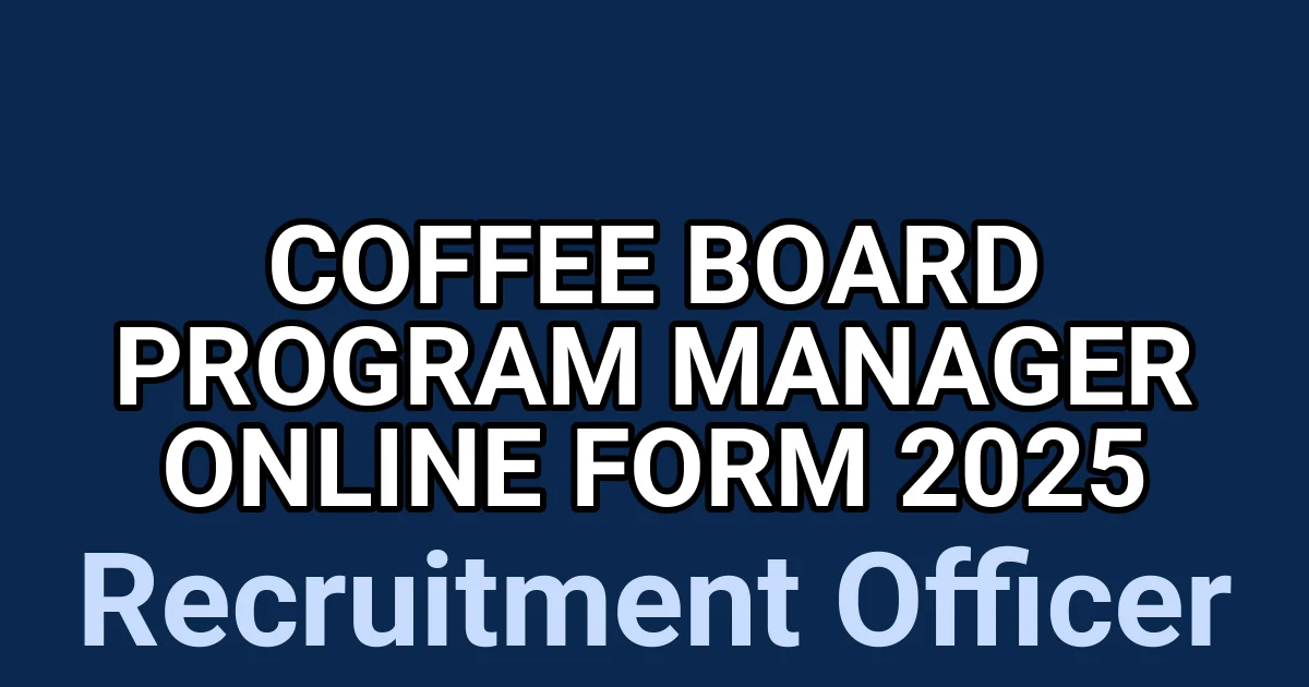 Coffee Board Program Manager Online Form 2025 1 tmpug48l8ik