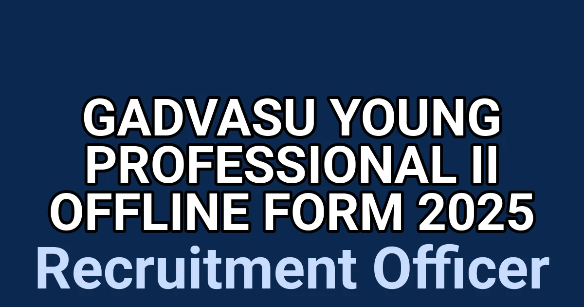 GADVASU Young Professional II Offline Form 2025 1 tmpukbp3npb