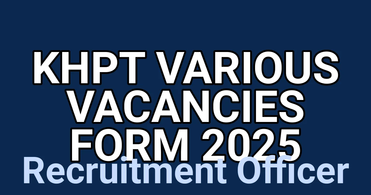 KHPT Various Vacancies Form 2025 1 tmpvy0qvfgu