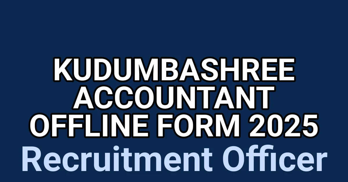 Kudumbashree Accountant Offline Form 2025 1 tmp1r4ve10c