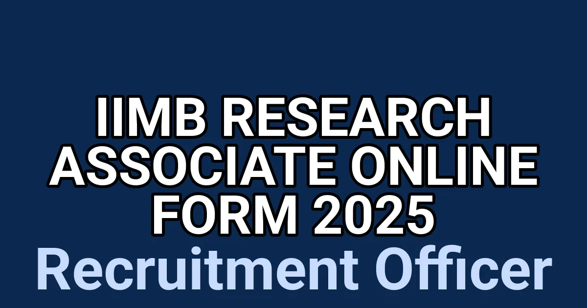 IIMB Research Associate Online Form 2025 1 tmp3dnq o8a